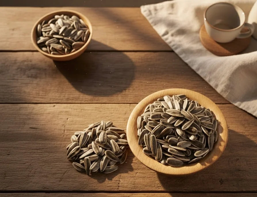 Graines de tournesol décortiquées - بذور نوار الشمس مقشرة