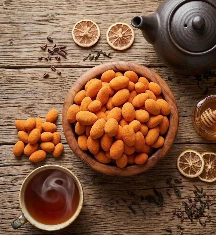 Cacahuètes au fromage rouge - كاوكاو بالجبن الأحمر