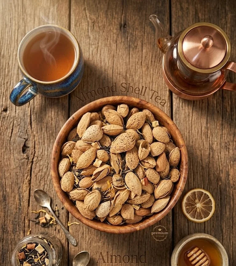 Amandes grillées en coque - لوز محمص بالقشرة