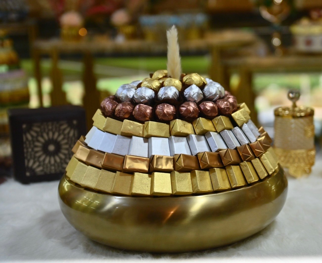 Plat de chocolat - طبق شكولاته (Grand format)